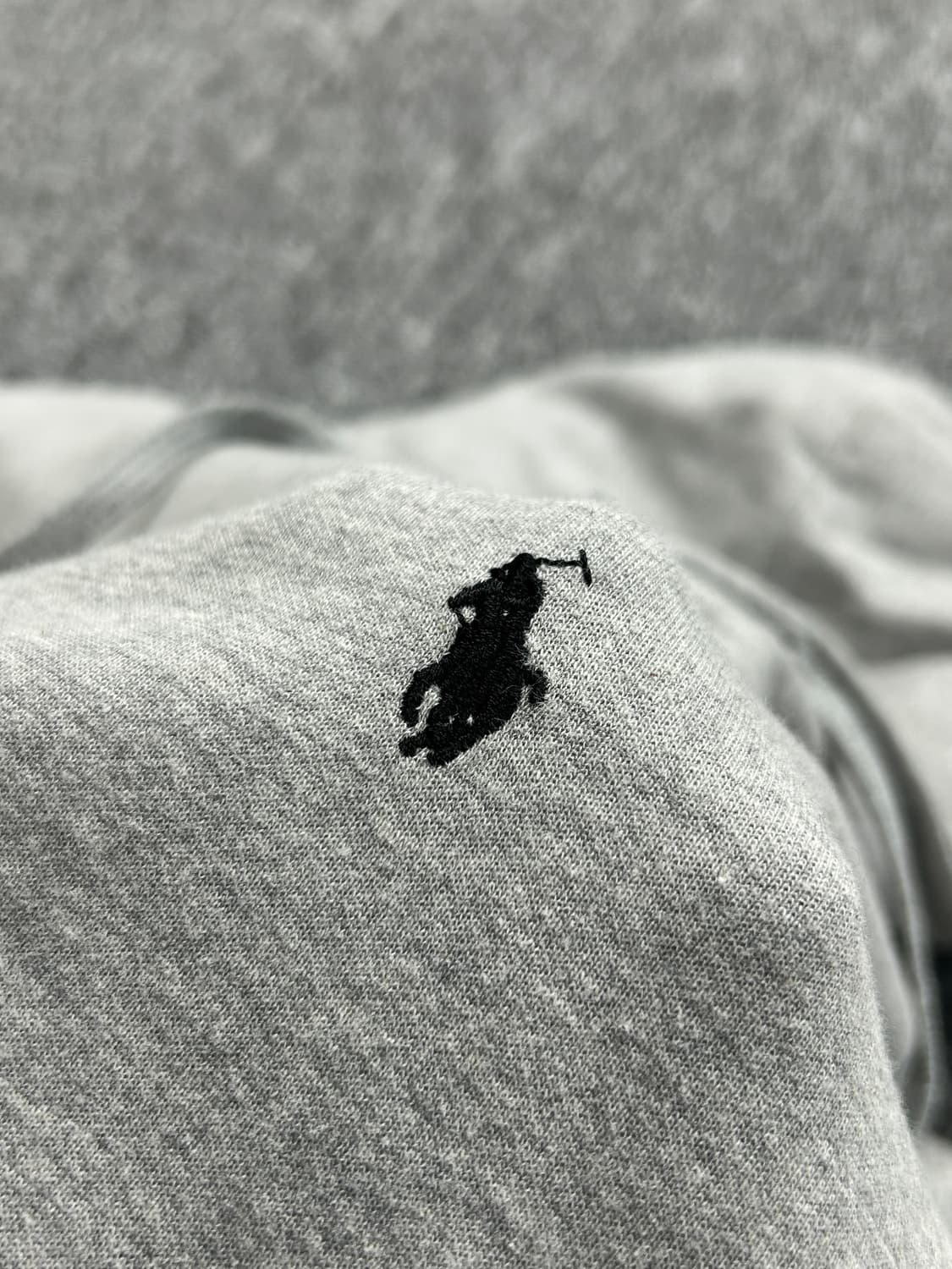 폴로 랄프로렌 미들포니 그레이 후디 M   상품이미지5