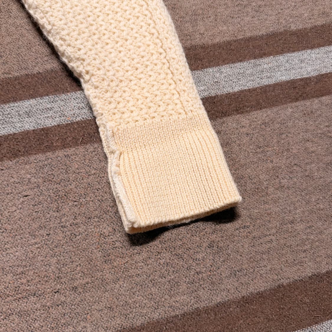 Barbour 바버 퓨어울 피셔맨 니트 L 상품이미지6