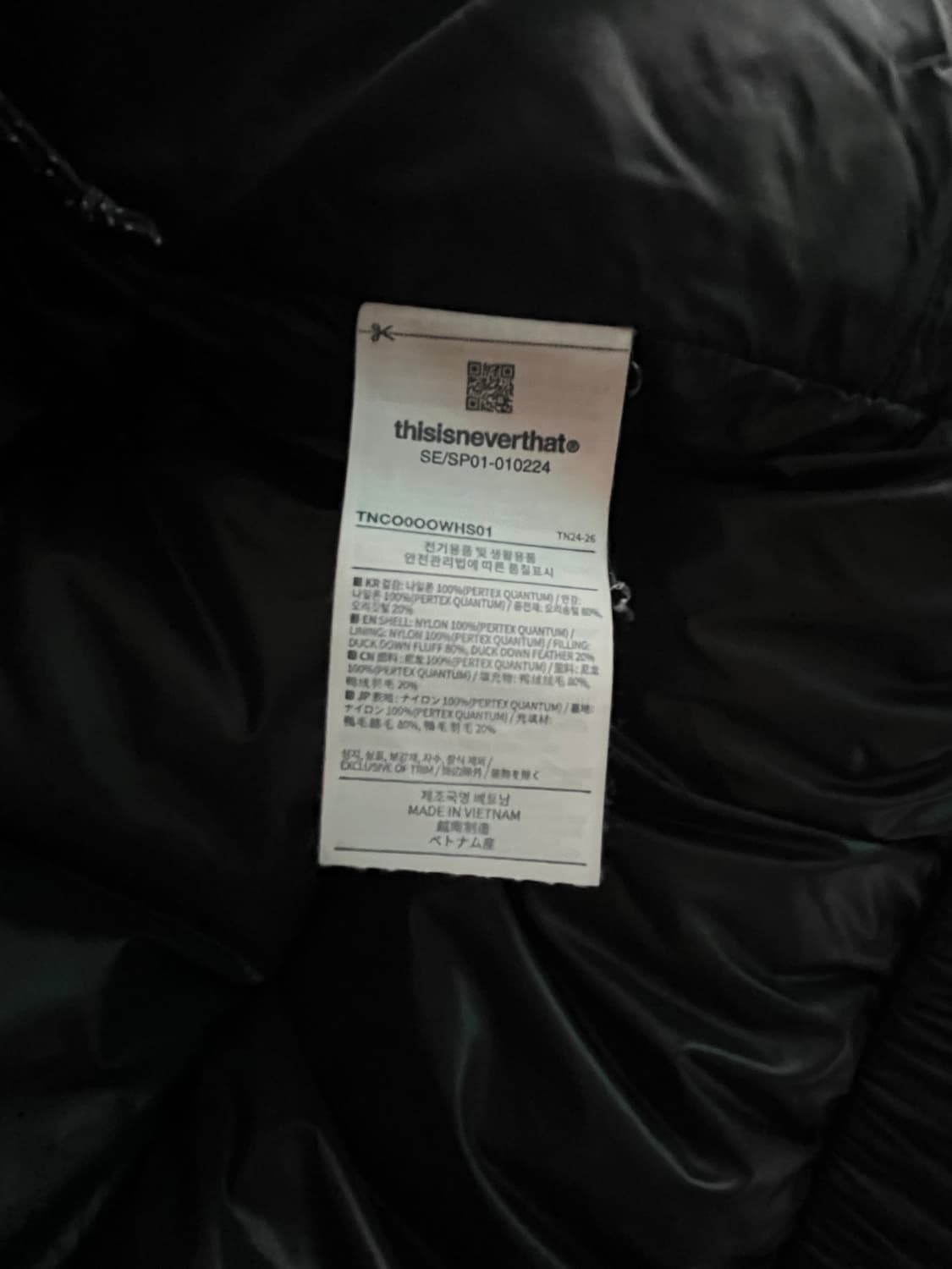 디네뎃 pertex down jacket 상품이미지4