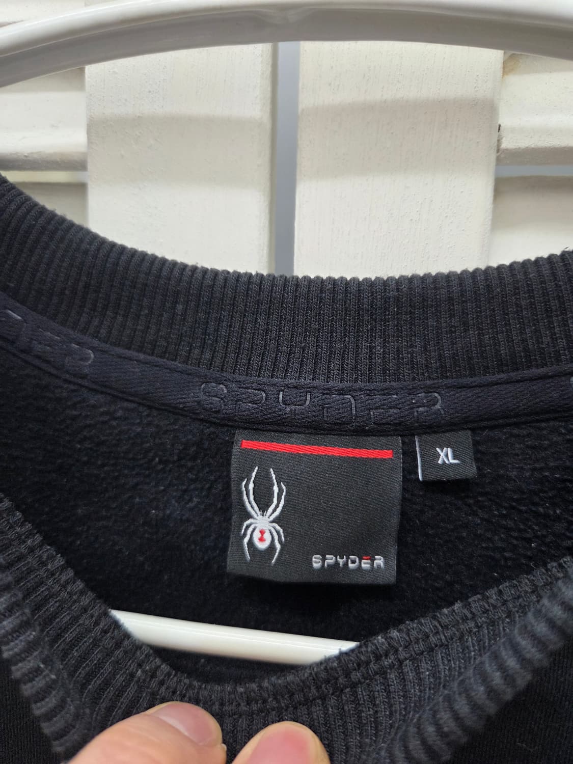 스파이더 기모 맨투맨 상품이미지3