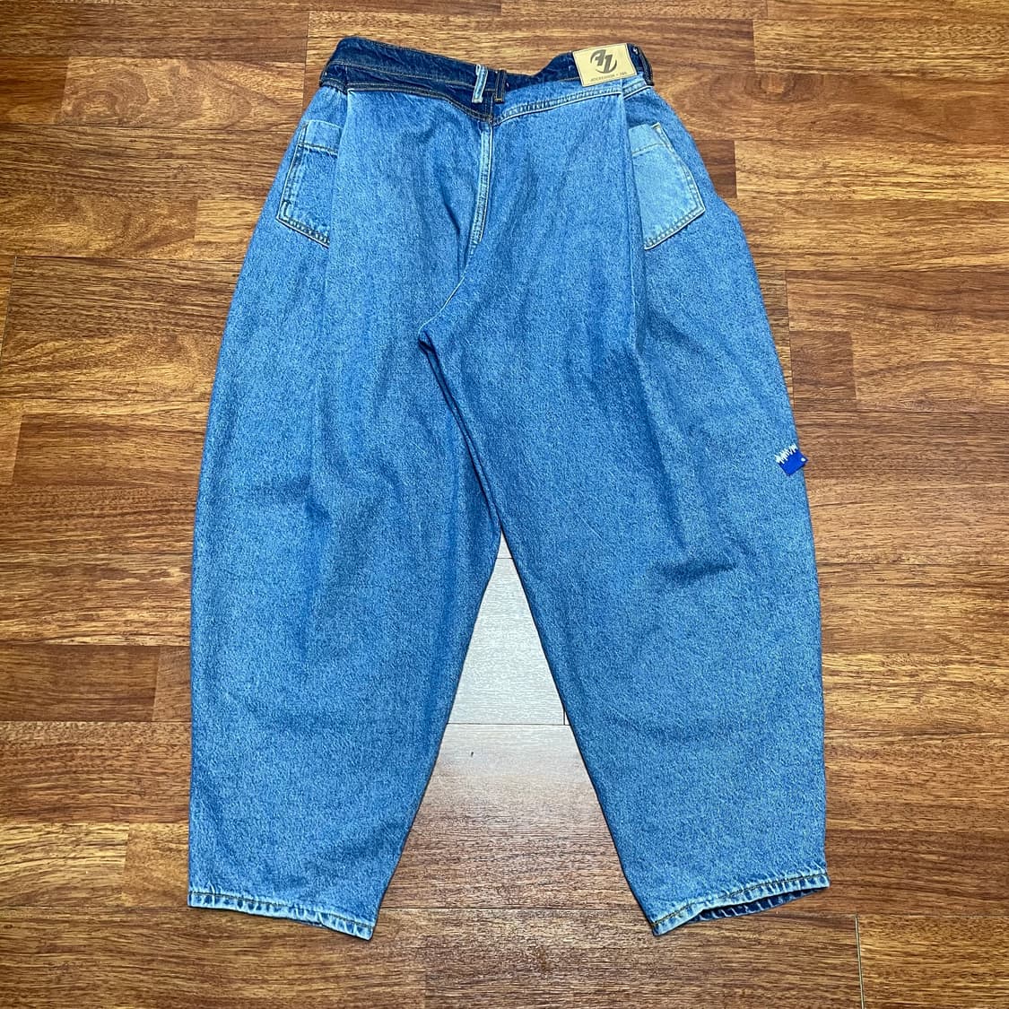 자라 아더에러 배럴 레그 진(38size) 데님 청바지 상품이미지3