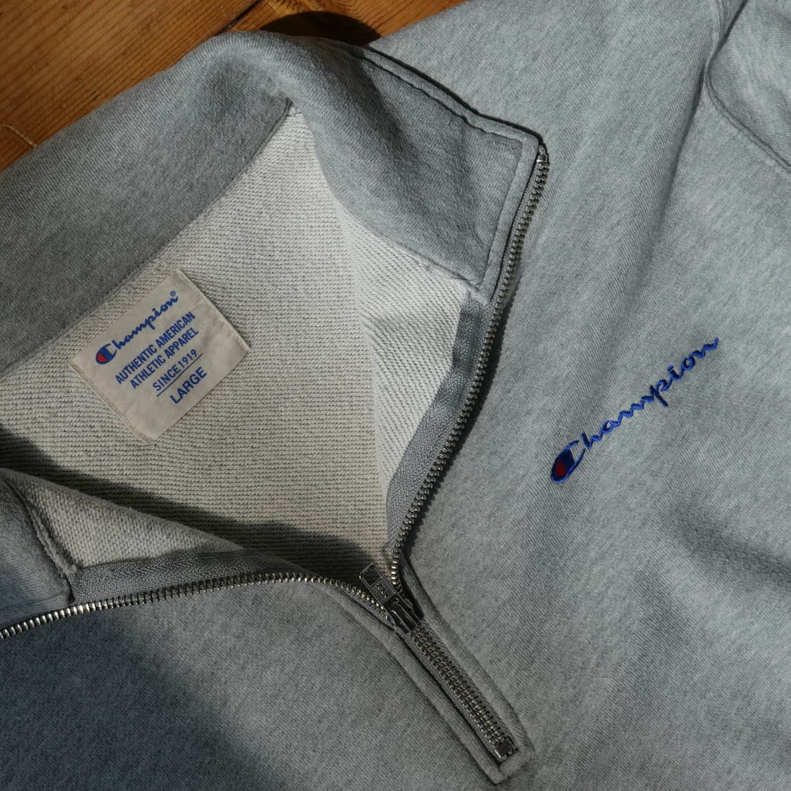 챔피온 하프집업 스웻 맨투맨 상품이미지3