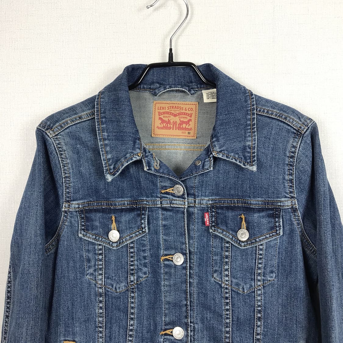 리바이스 트러커 데님 자켓 여성M (90) 상품이미지3