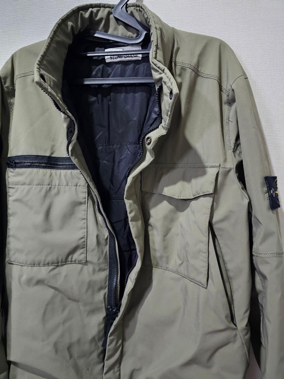 정품 스톤아일랜드 소프트쉘 프리마로프트 자켓 95 / M 상품이미지3