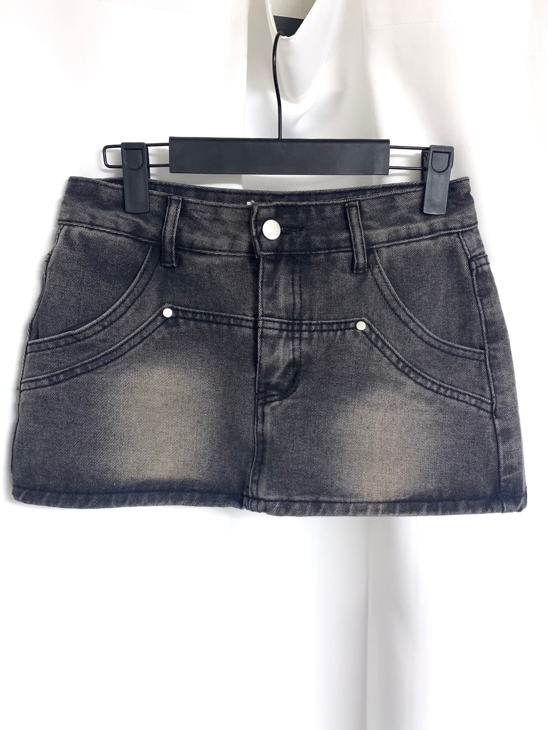 Washed denim short pants  상품이미지3