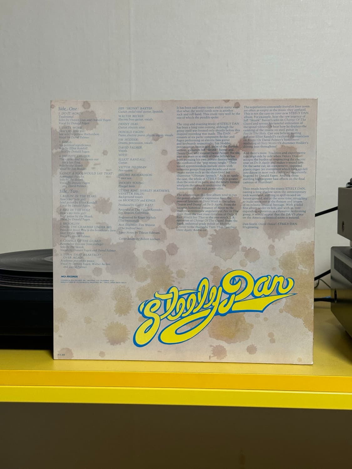 [AOR, Rock] Steely Dan ‎(스틸리댄) LP 판매해요 상품이미지2