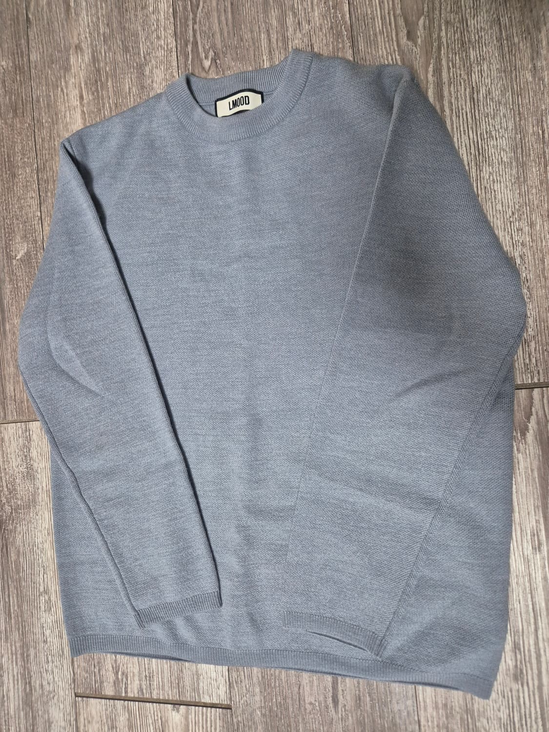 엘무드 니트 애쉬블루 상품이미지2