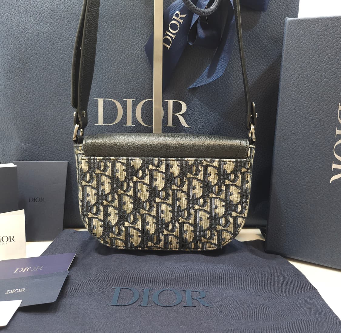 [정품] 디올 오블리크 미니 새들 플랩 메신저백 상품이미지3