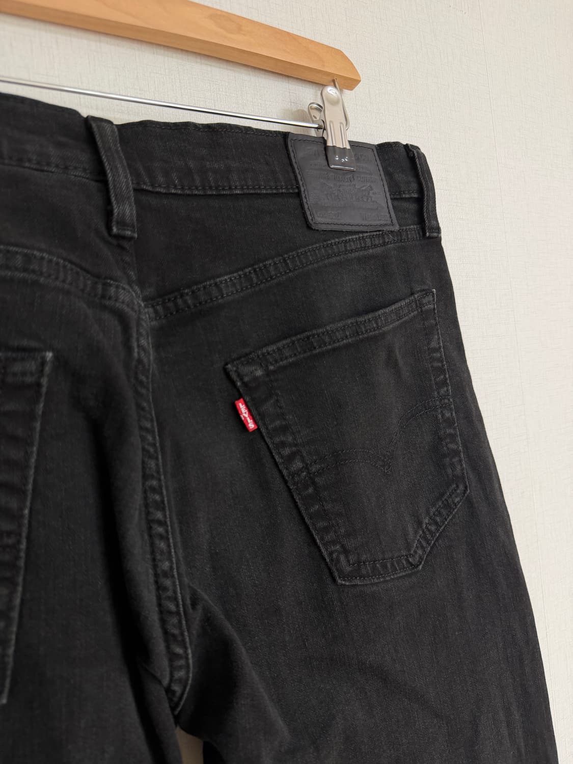 리바이스 502 블랙진 표 상품이미지1