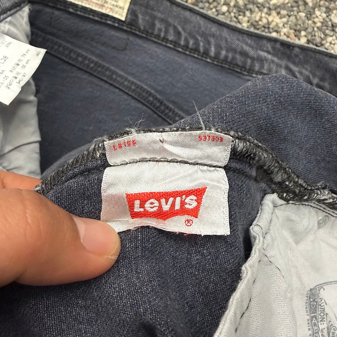 리바이스 501s 그레이 데님 (32) 상품이미지10