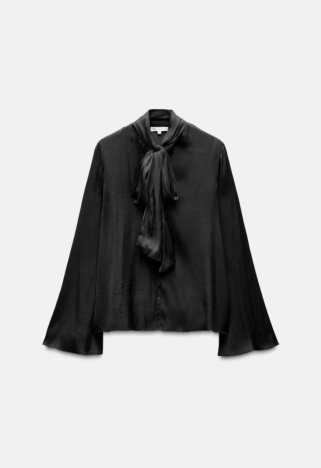 리본 매듭 블라우스 상품이미지1