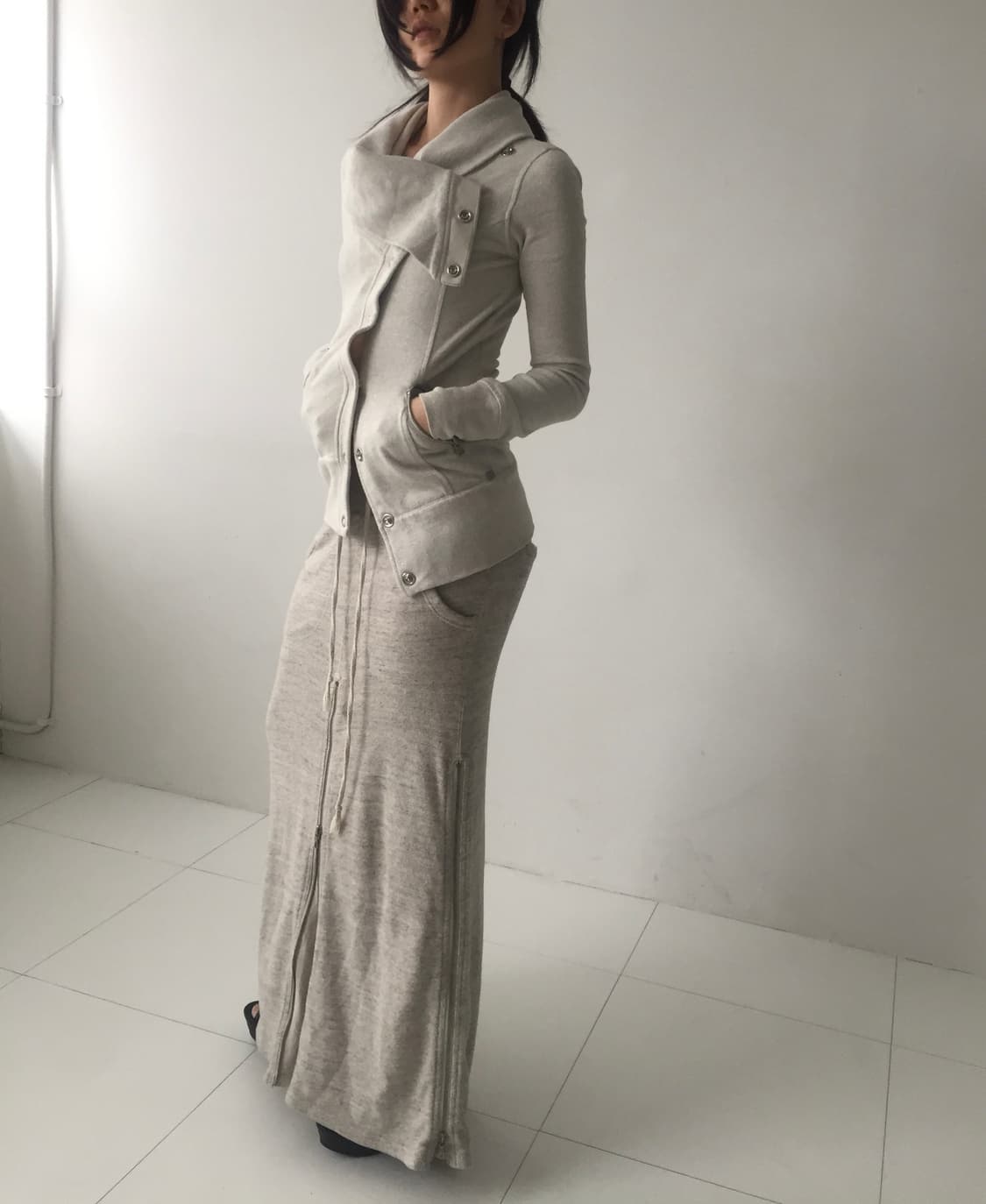 G.O.A 고아 00s 멀티지퍼 스커트 상품이미지4