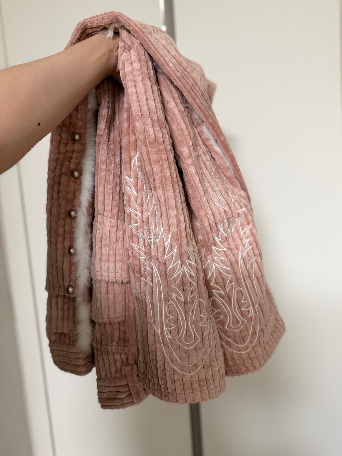 wesken 사이드 퍼 스터드 코듀로이 팬츠 2사이즈 상품이미지1