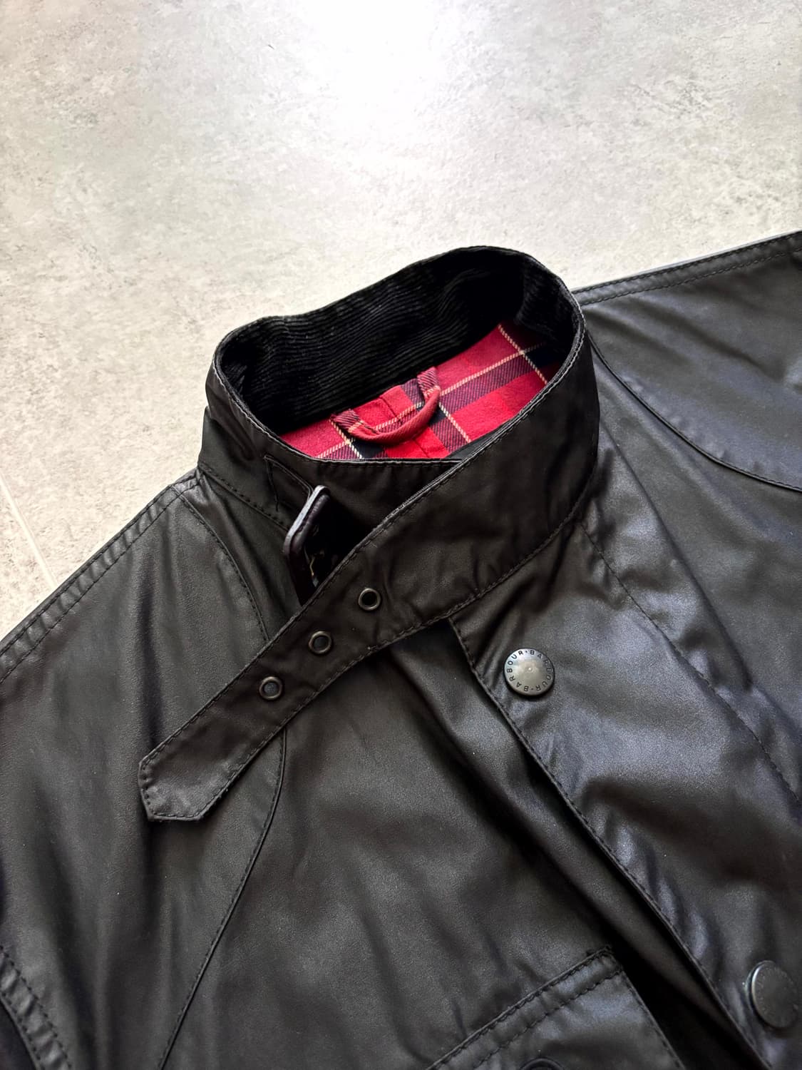 바버 인터네셔널 Antique 자켓 L(~105) 상품이미지3