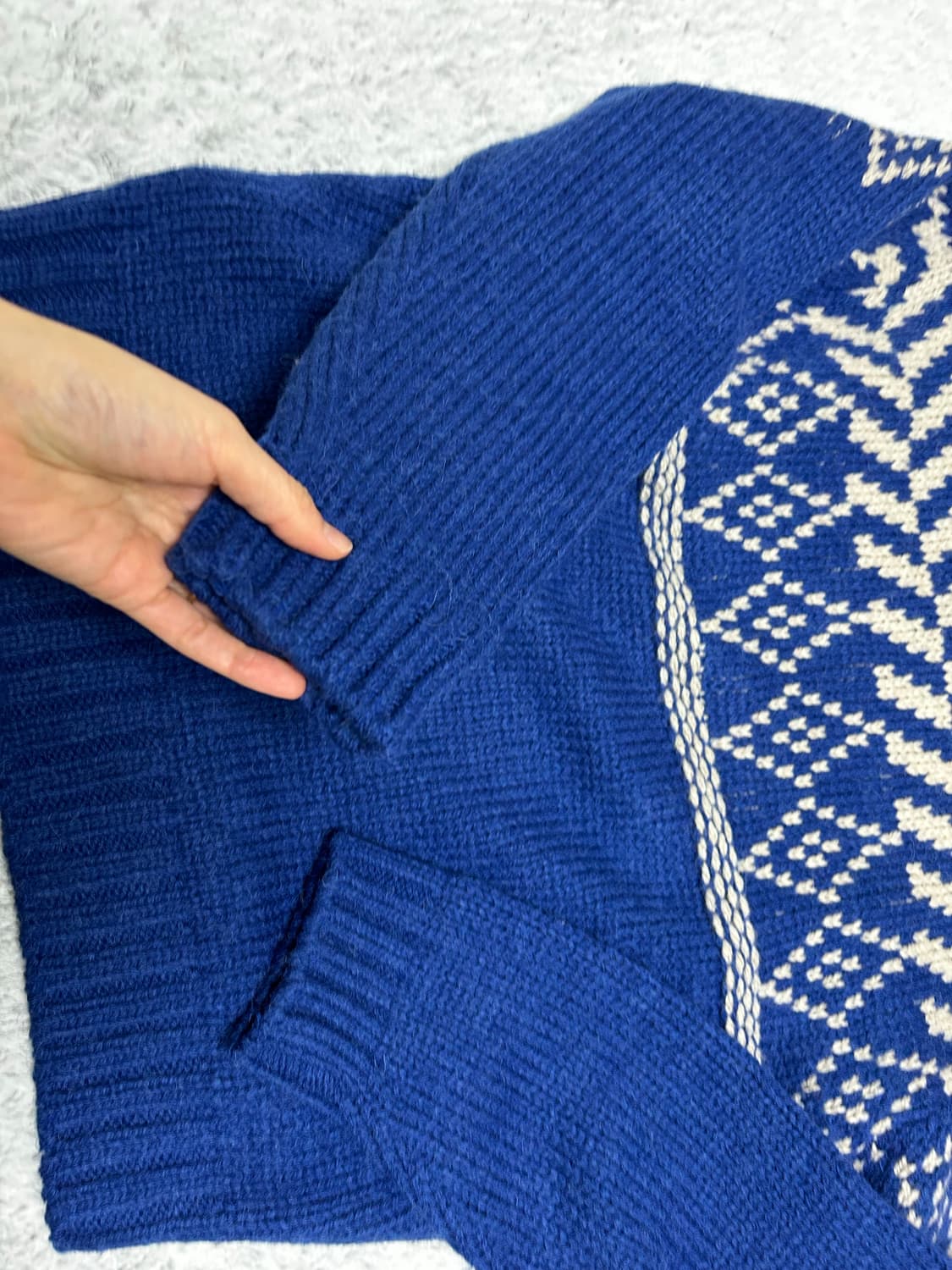 시엔느 노엘 자카드 니트 상품이미지7