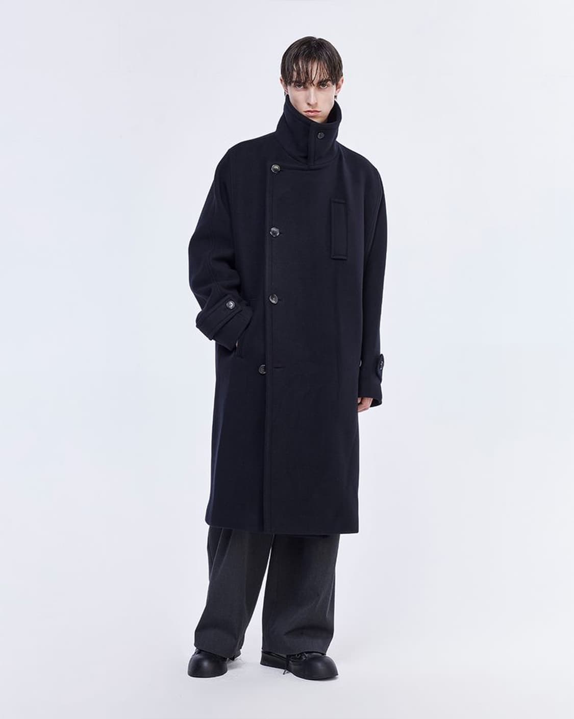 송지오 24fw 랩코트 50 사이즈 상품이미지4