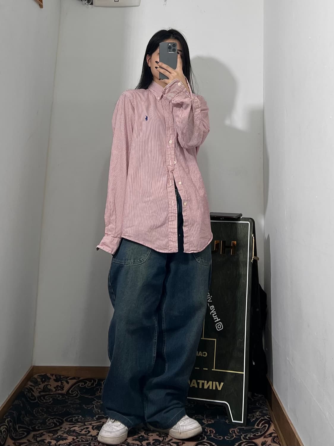 폴로 신형 클래식핏 셔츠 S 상품이미지3
