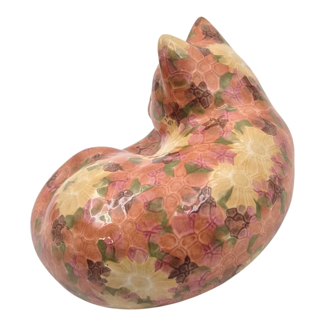 80s 영국 파크로즈 플로랄 고양이 피겨린 상품이미지4