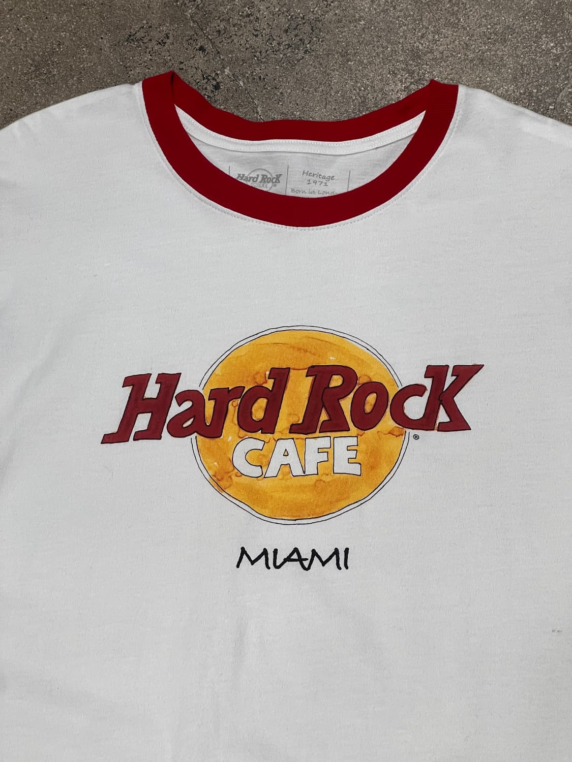 하드락 카페 마이에미 반팔티 상품이미지2