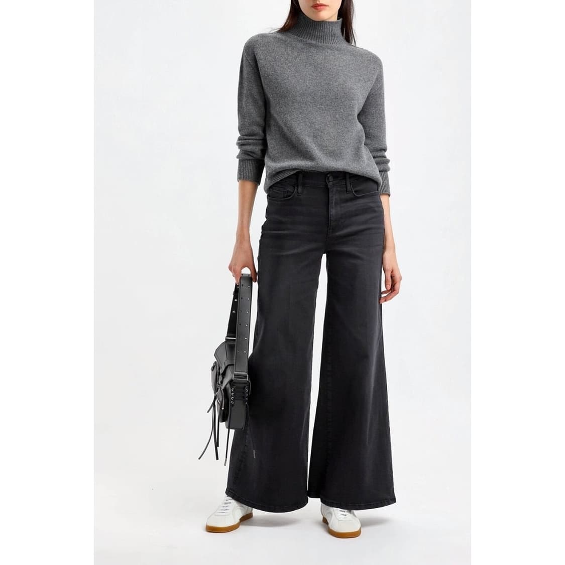 프레임 23 르 픽시 팔라쪼 블랙 데님 진 (26) 상품이미지1