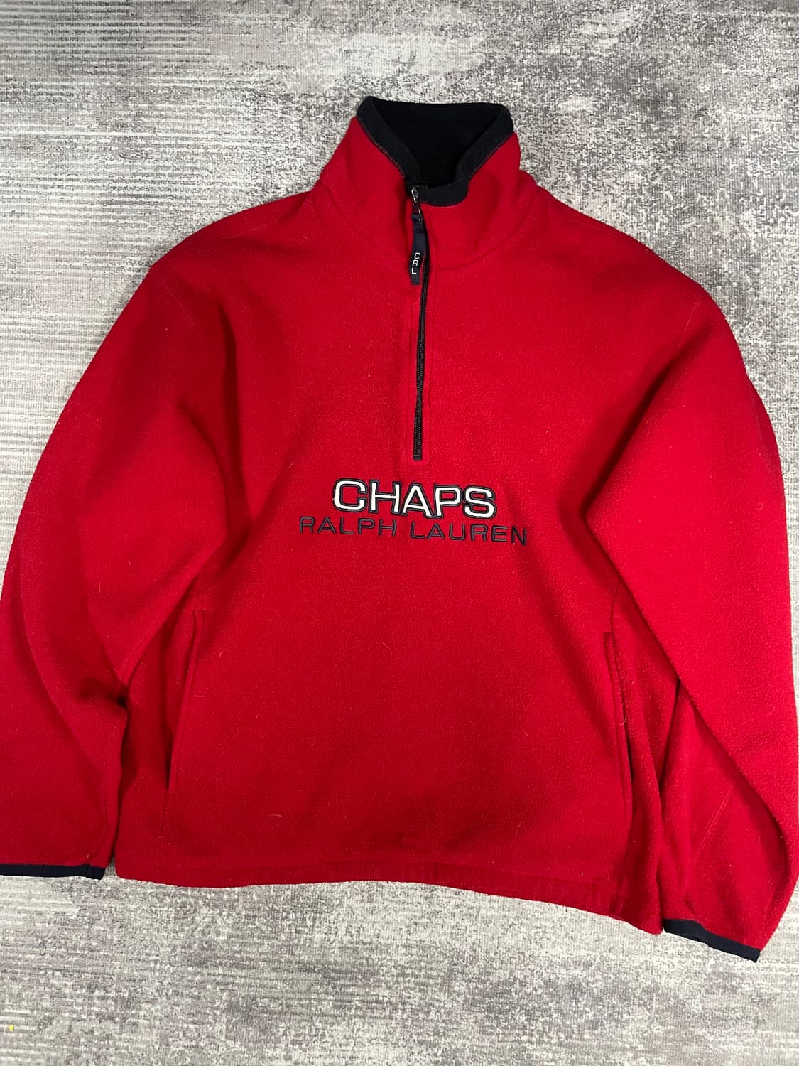 90s CHAPS RL 플리스 아노락 상품이미지9