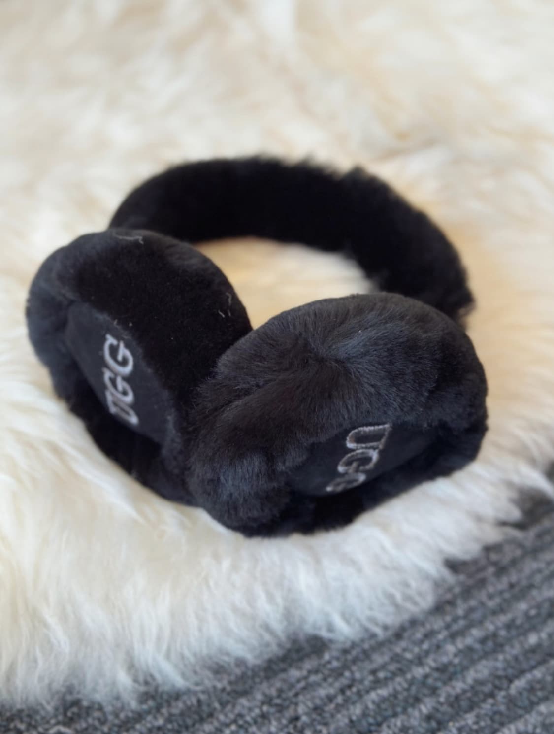 어그 귀마개 블랙 호주 어그 이어머프 상품이미지2