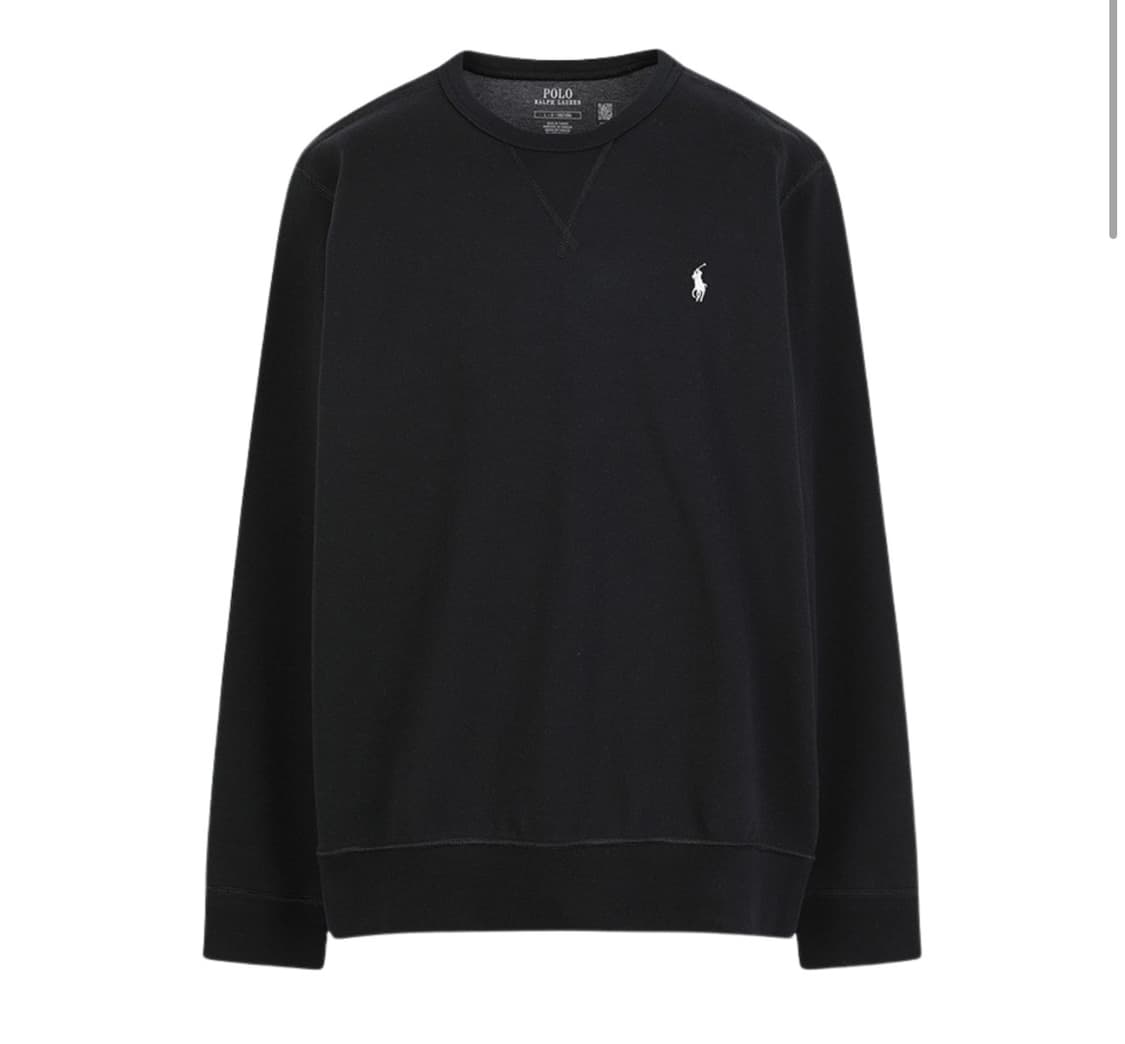 폴로 랄프로렌 블랙 스웨트셔츠 맨투맨 L 상품이미지1