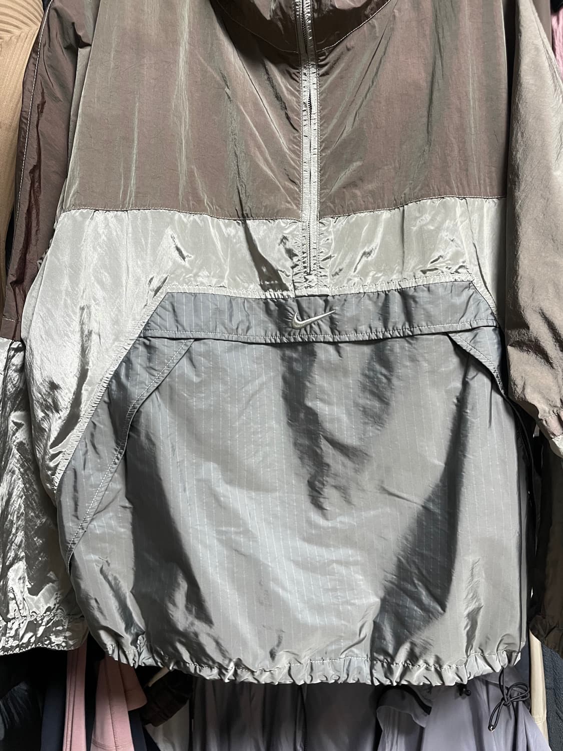 [해외xl] 나이키 메이드 인 이태리 아노락 나일론메탈 자켓 리저록 상품이미지3