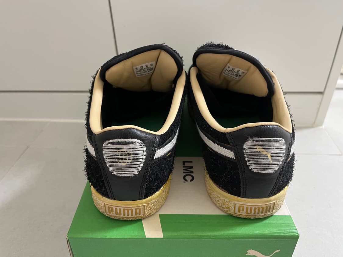 푸마 x LMC 스웨이드 빈티지 블랙 280 상품이미지4