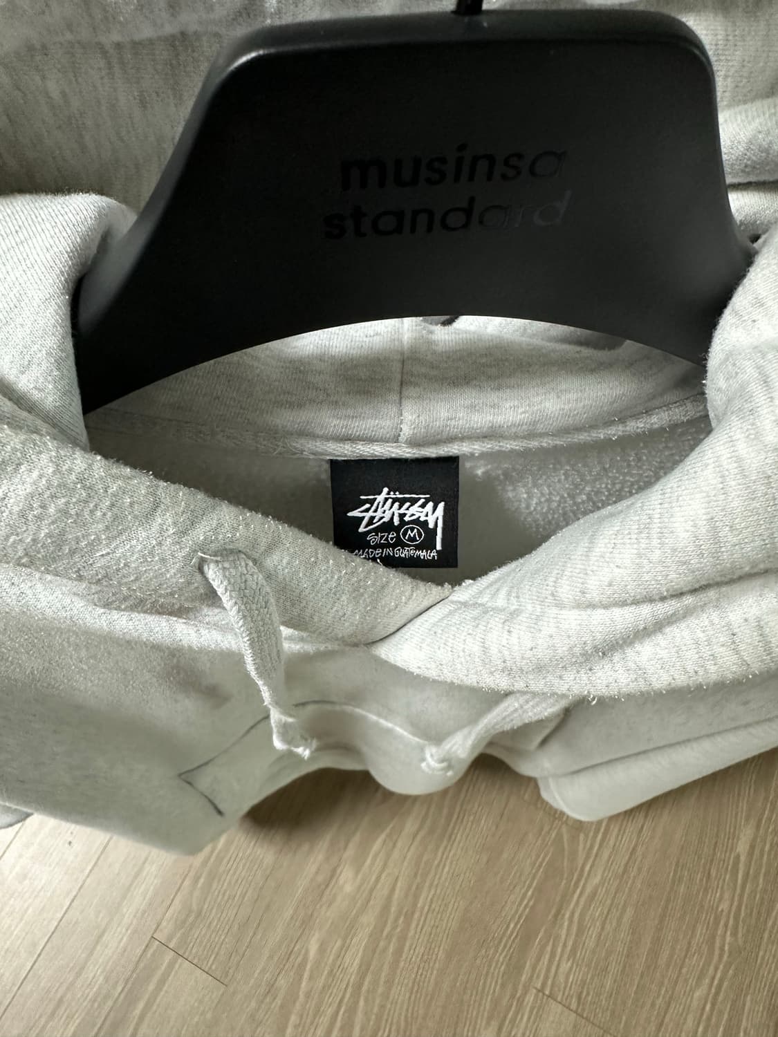 스투시 애쉬해더 후드티 m 팝니다 상품이미지2