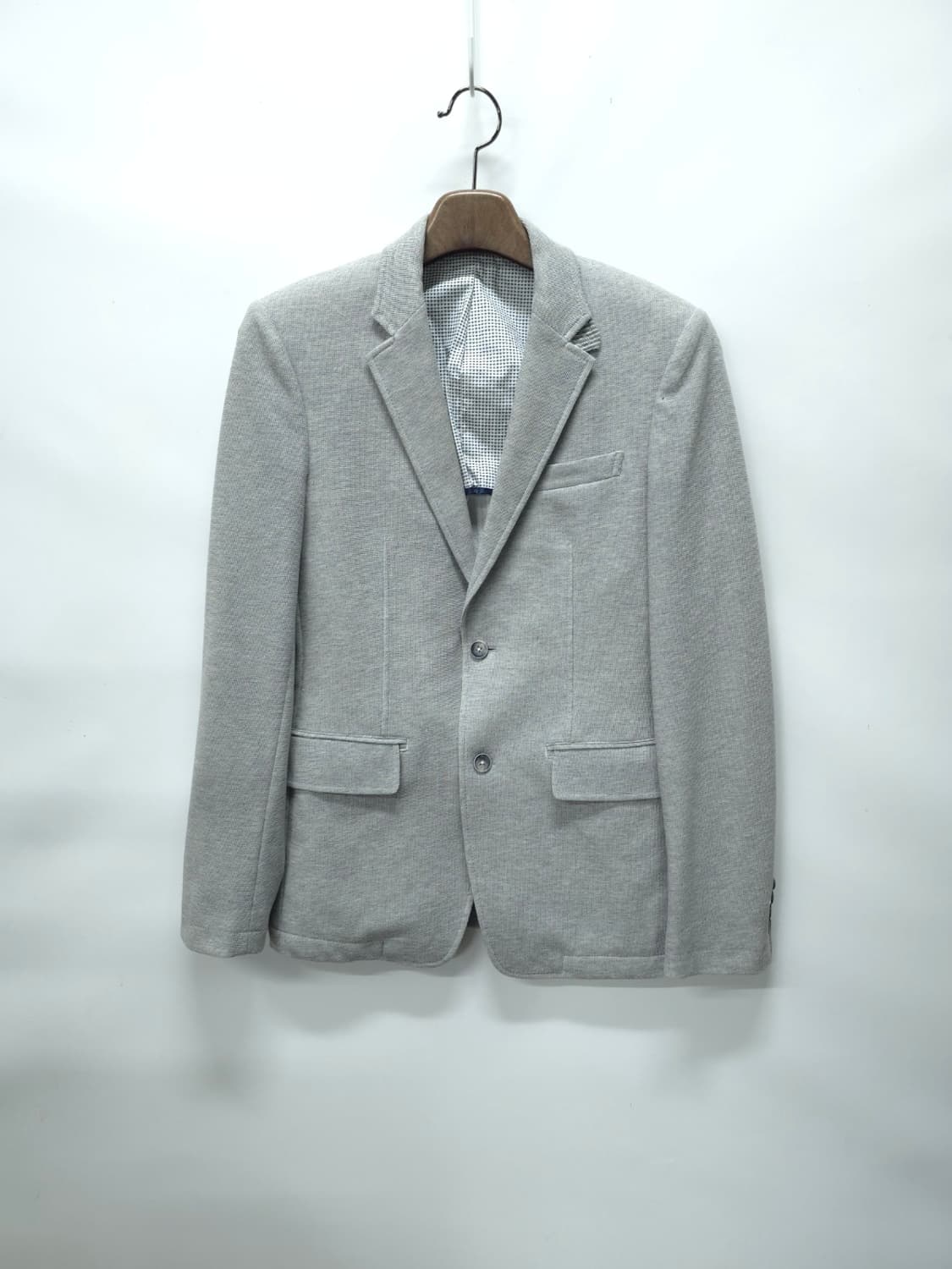 [킨록] 남성용 그레이 비즈니스 캐주얼 자켓 (100사이즈) 상품이미지1