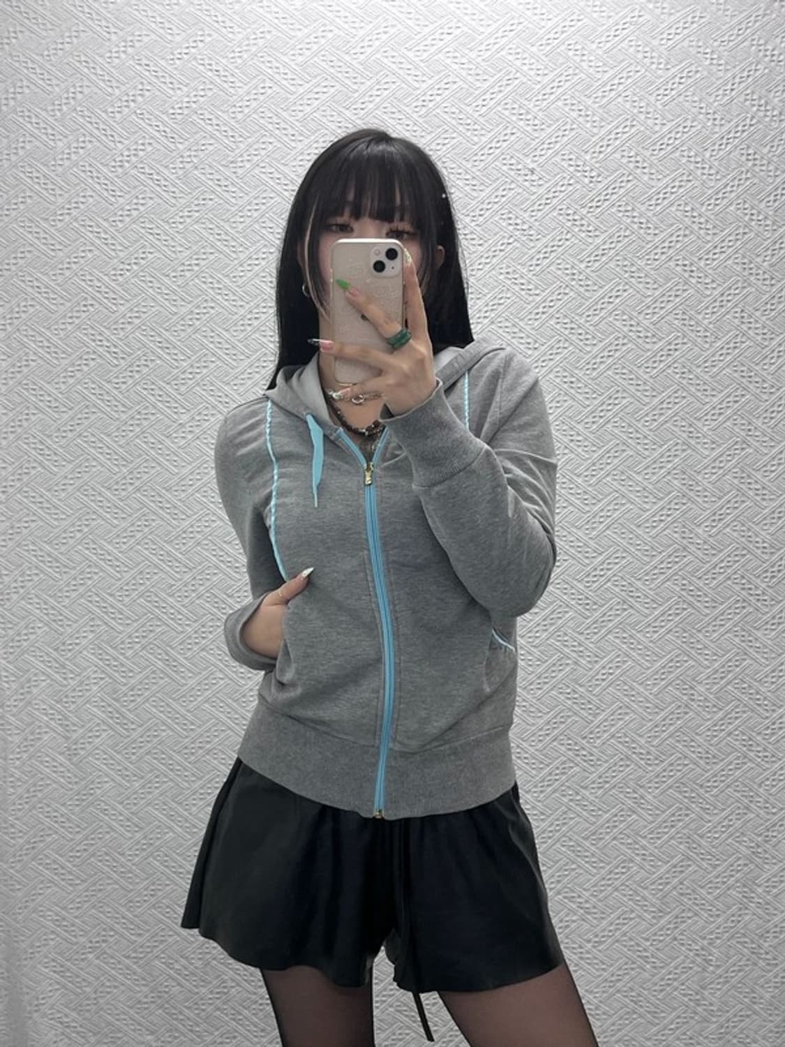 푸마 Y2K 러블리힙 드레이프 포켓 후드집업 S C09349 상품이미지1