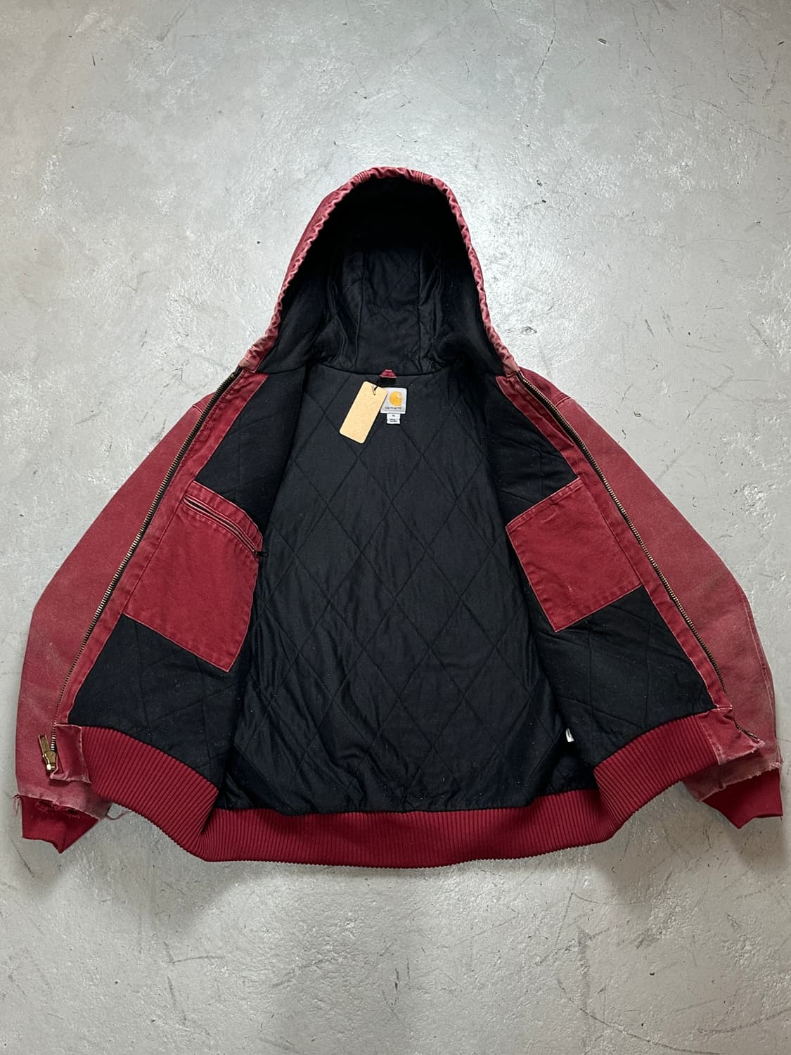 OG 칼하트 J130 액티브 자켓 칼하트 DKR 하드에이징 상품이미지7