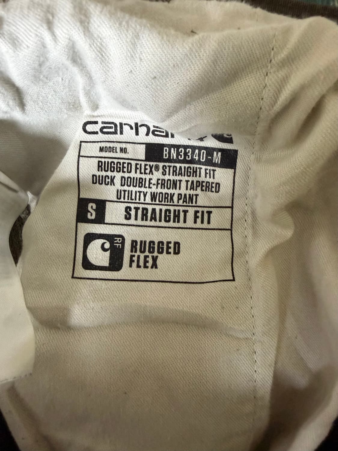 칼하트 더블니 스트레이트핏 상품이미지5