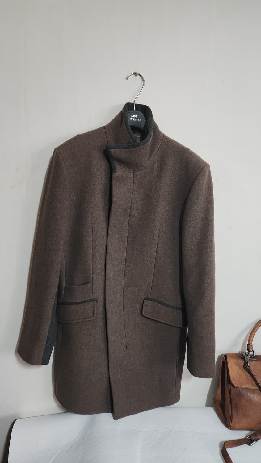 L'UOMO 남성 차이나 카라 코트 상품이미지1