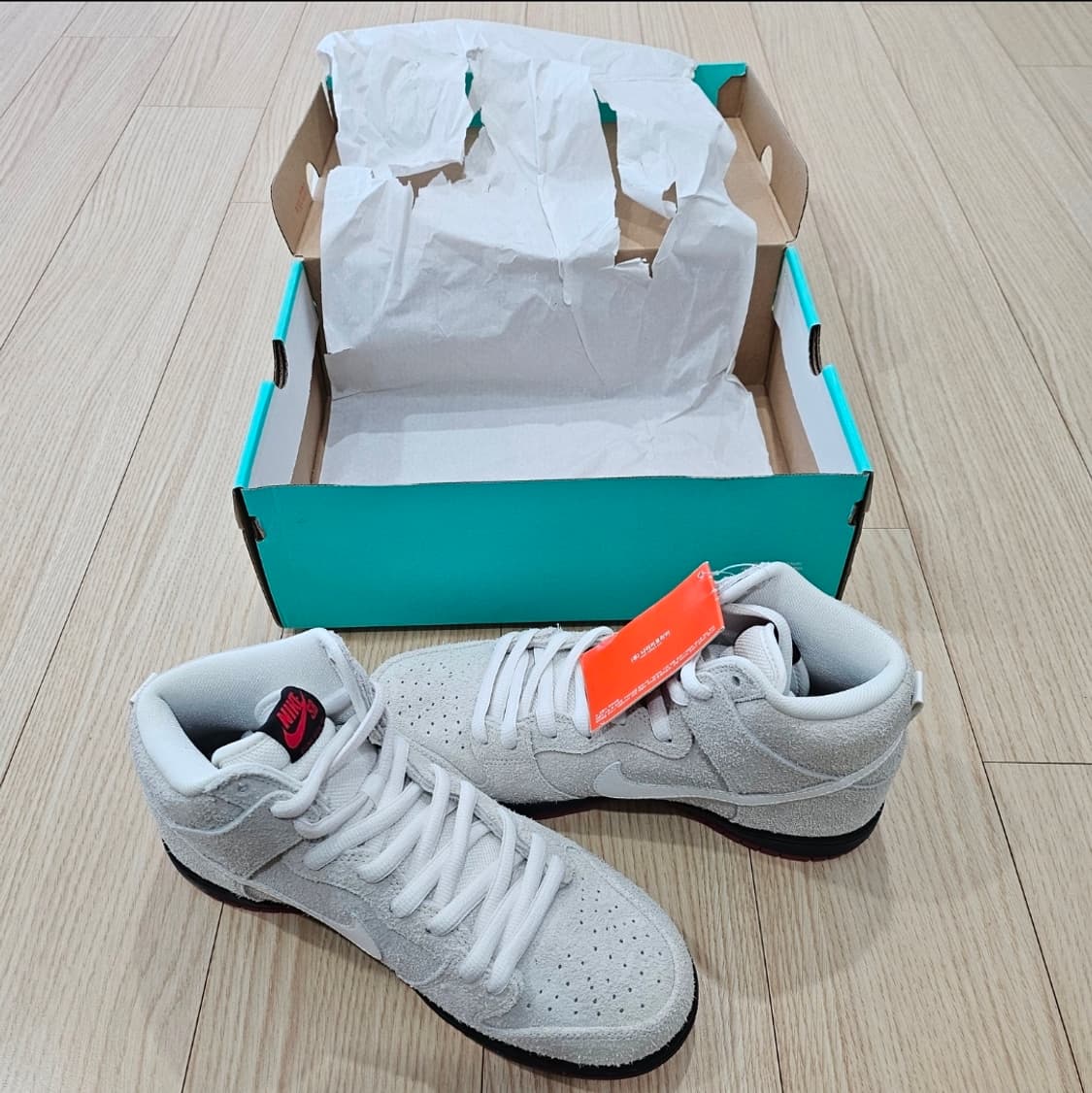 정품 새제품 한정판 나이키 SB 울프 인 쉽스 클로딩 265 상품이미지7