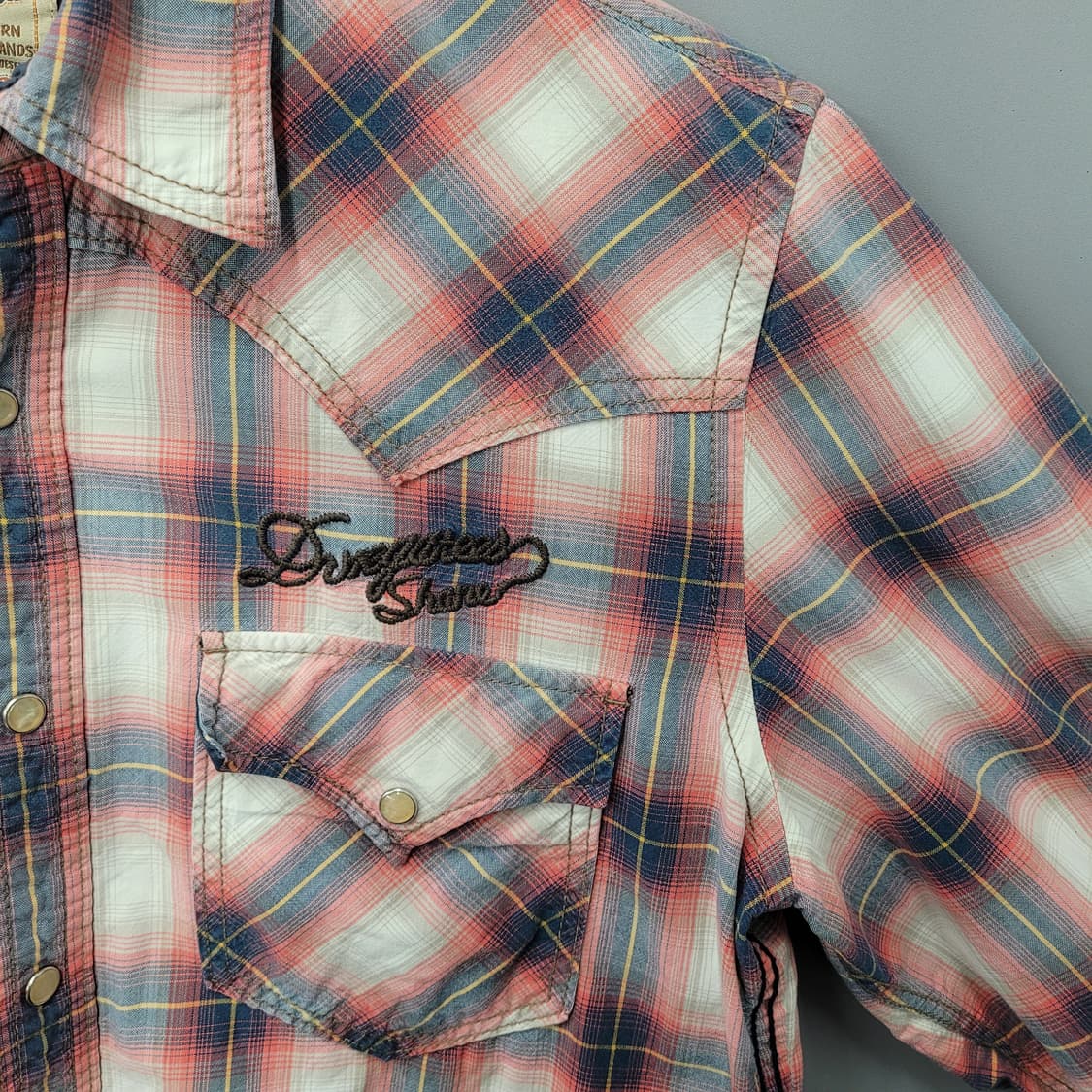 Shane Jeans 쉐인진스 웨스턴 체크 셔츠 상품이미지3