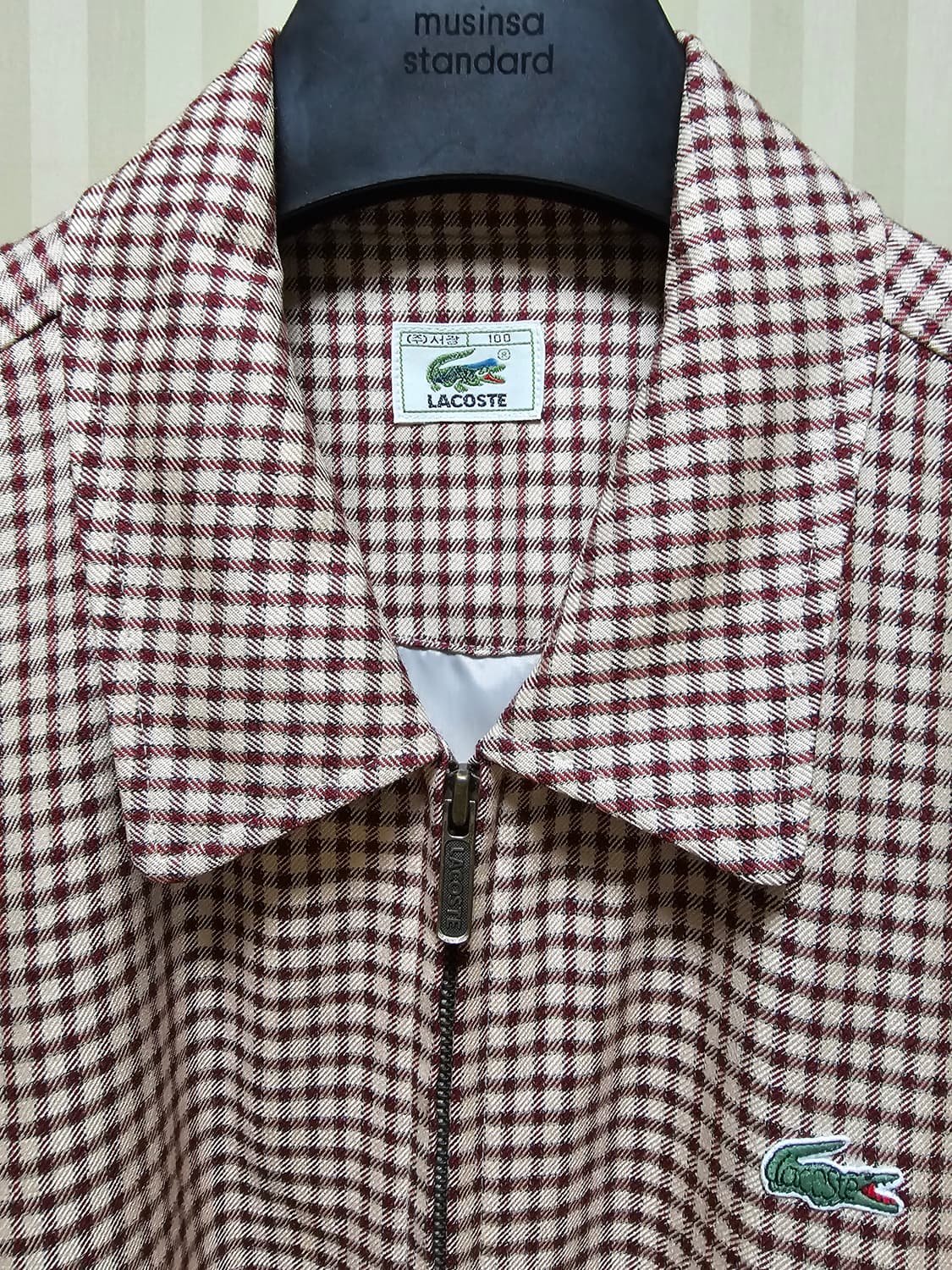 라코스테 자켓 울 100 상품이미지3