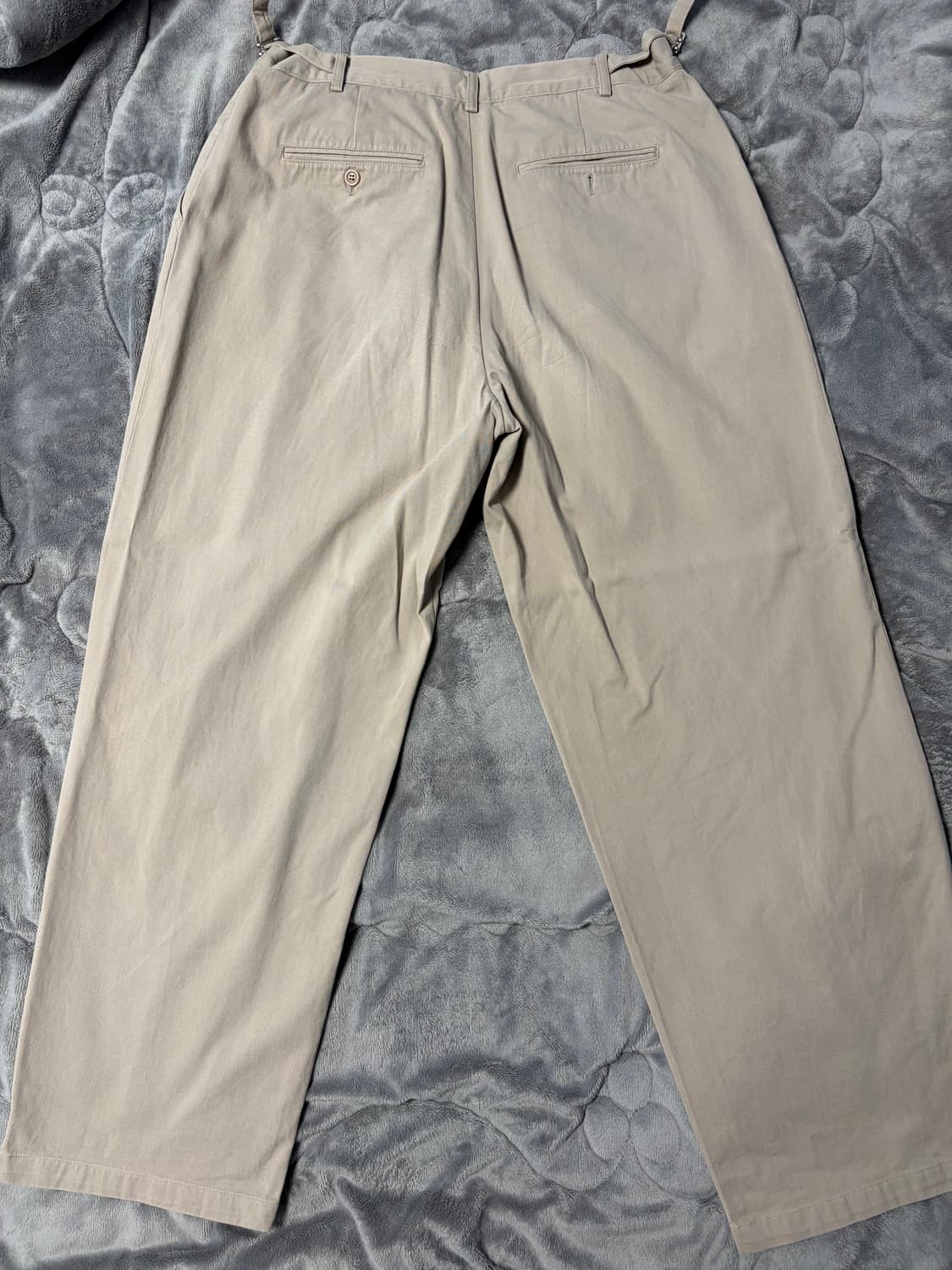 노운 와이드 치노 팬츠 베이지 상품이미지4