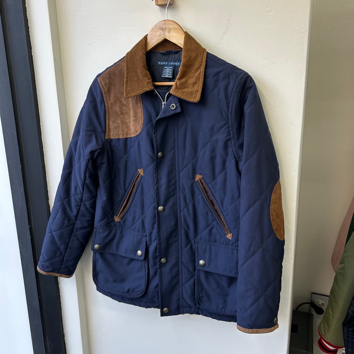랄프로렌 네이비 퀄팅 자켓 상품이미지2