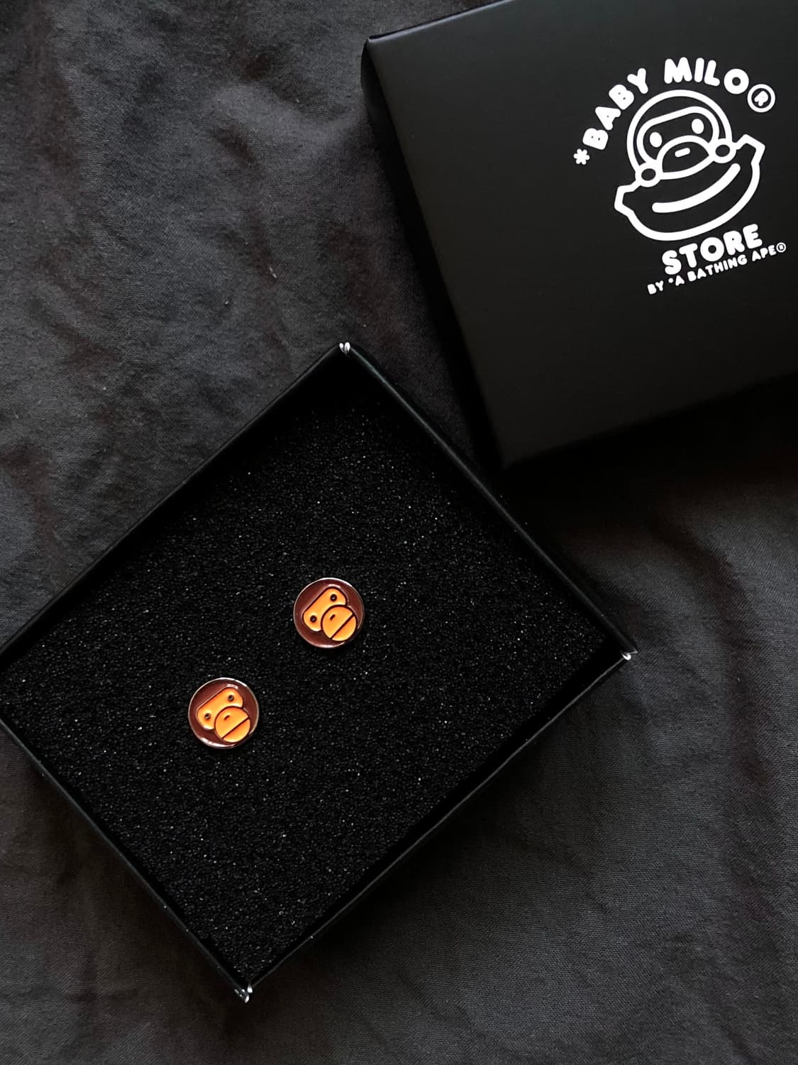 베이프 베이비마일로 귀걸이  상품이미지1