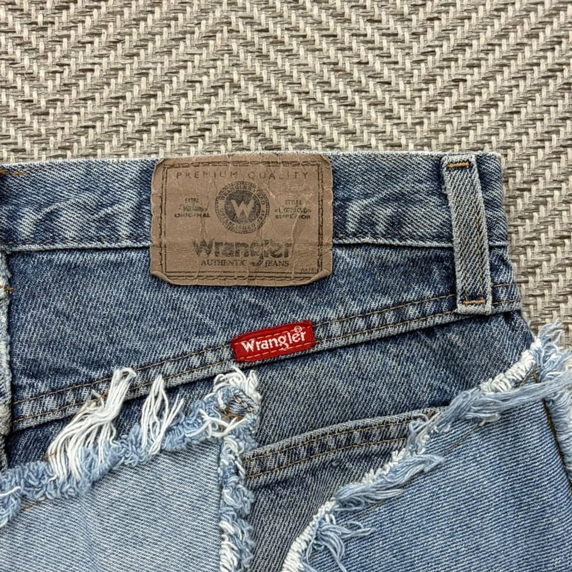 랭글러 패치워크 데님 스커트 v2720 상품이미지5