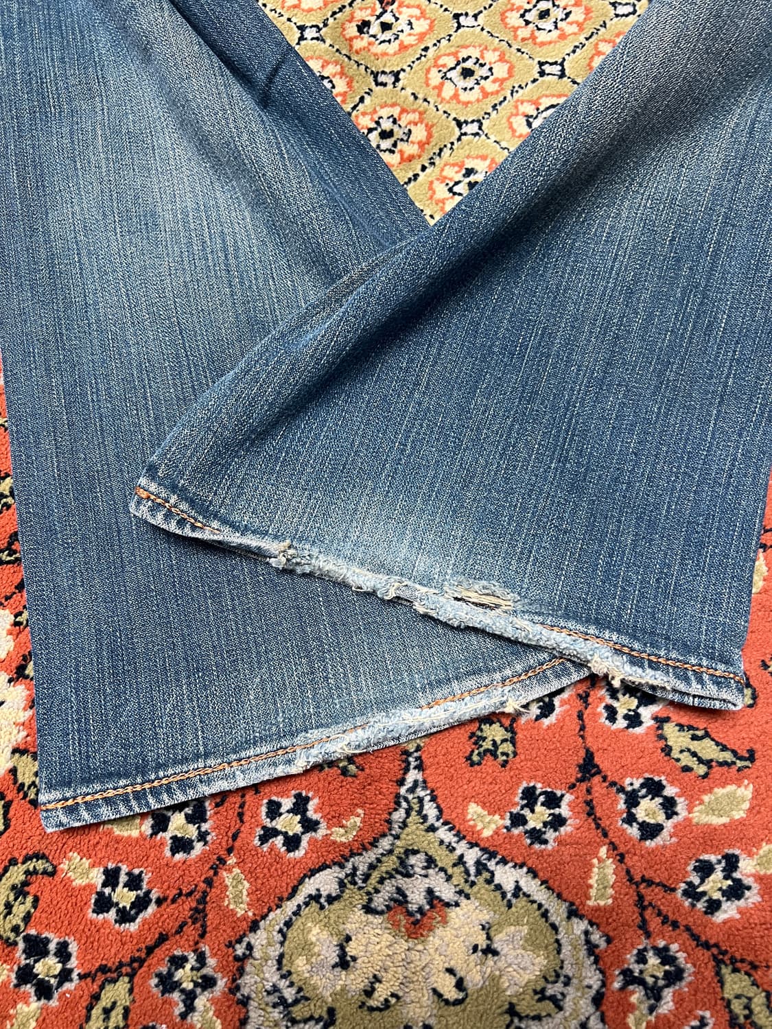 [33] Diesel 디젤 빈티지 중청 부츠컷 플레어 데님팬츠 상품이미지7