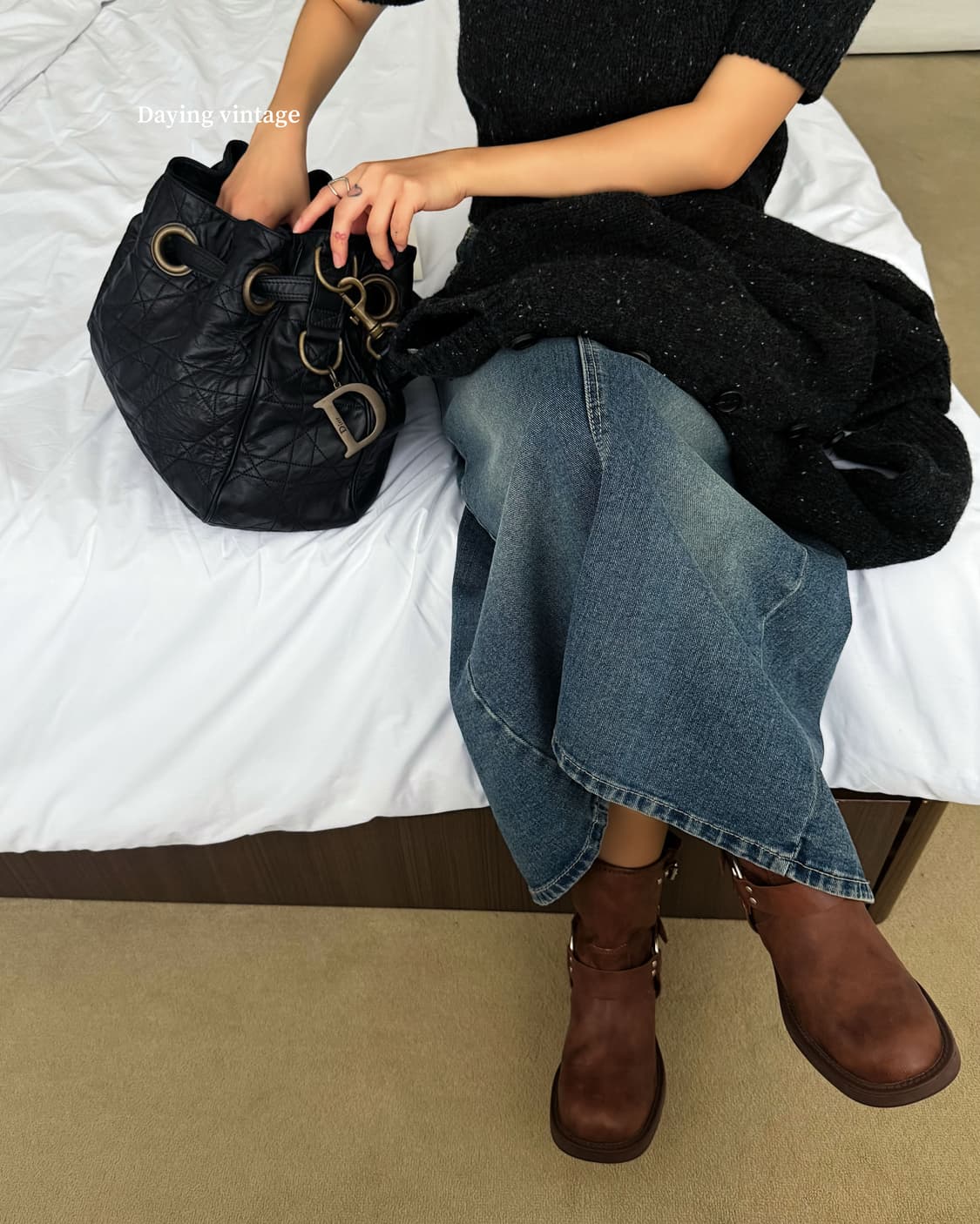 디올 까나쥬 버킷백 상품이미지10