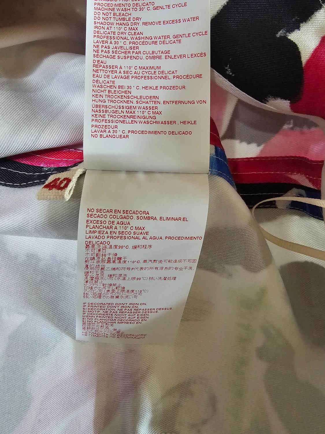 [IT40] 마르니 플로럴 프린트 코튼 스커트 상품이미지8