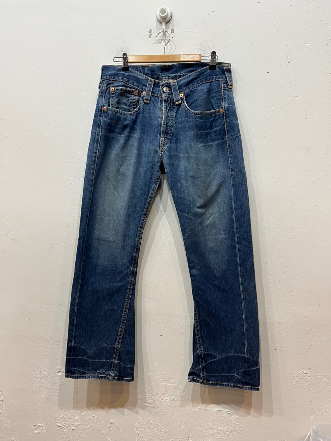 리바이스 907 데님팬츠 Made in CROATIA 상품이미지3