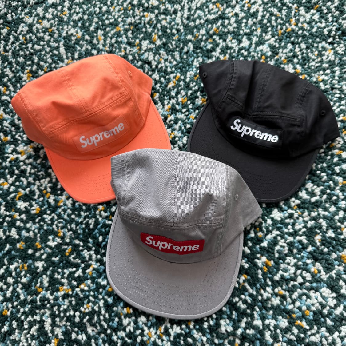 슈프림 캠프캡 3컬러 상품이미지1