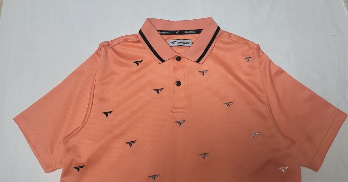 투어스테이지 TOUR STAGE 남성용 기능성 반팔 카라 티셔츠 L사이즈 상품이미지3