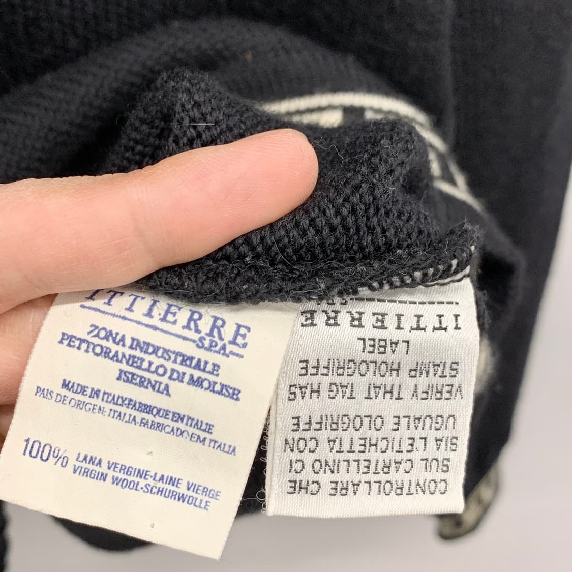 90's 베르사체 진스 꾸띄르 메두사 니트  상품이미지6