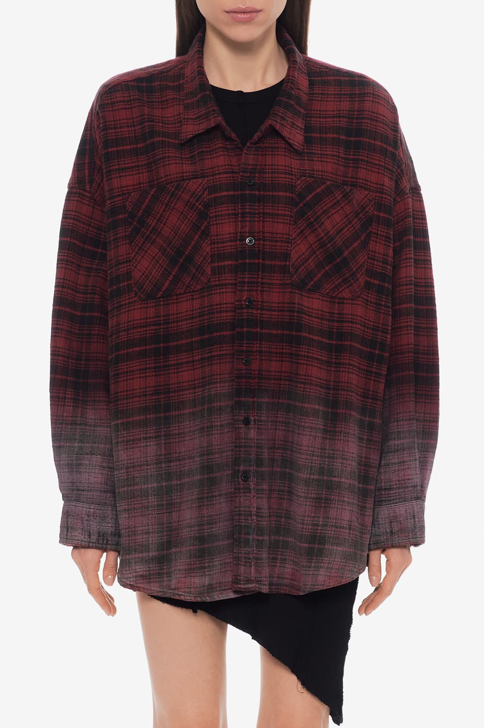 25ss R13 알써틴 워크 드롭넥 셔츠 인기색상 상품이미지5